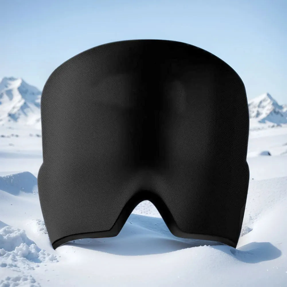 Bonnet de refroidissement en gel réutilisable pour les yeux gonflés, tête de glace ronde pour migraine, sauna froid, chapeau confortable pour les sinus